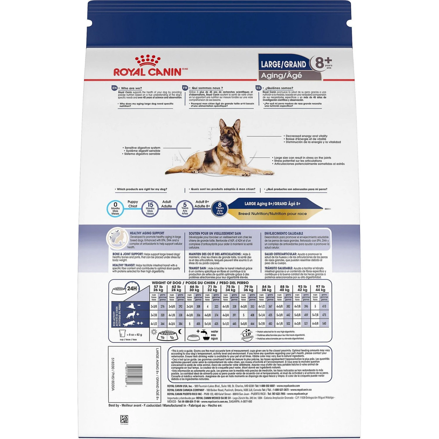 Royal Canin Size Health Nutrition Large Aging 8+ Dry Dog Food 5 Royal Canin Size Health Nutrition Large Aging 8+ Dry Dog Food - Image 3