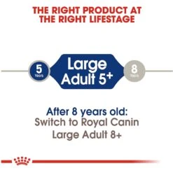 Royal Canin Size Health Nutrition Large Adult 5+ Dry Dog Food 17 Royal Canin Size Health Nutrition Large Adult 5+ Dry Dog Food -Snuggle Paws 63336 PT6. AC SS1800 V1697655312