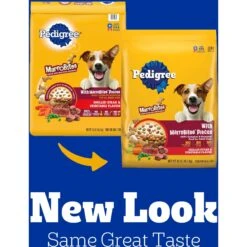 Pedigree With MarroBites Steak & Vegetable Flavor Pieces Adult Dry Dog Food, 36-lb Bag 12 Pedigree With MarroBites Steak & Vegetable Flavor Pieces Adult Dry Dog Food, 36-lb Bag -Snuggle Paws 639222 PT2. AC SS1800 V1662502259
