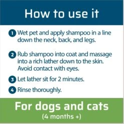 Wondercide Flea & Tick Peppermint Cat & Dog Shampoo, 12-oz Bottle -Snuggle Paws 639662 PT6. AC SS1800 V1665781824