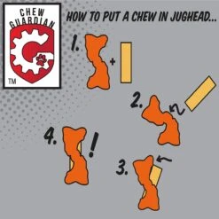 Himalayan Pet Supply Jughead Chew Guardian Chew Smarter Chew Longer Dog Toy -Snuggle Paws 641102 PT4. AC SS1800 V1665604313