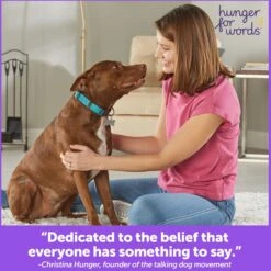 Hunger For Words Talking Pet Starter Set Dog Toy -Snuggle Paws 646878 PT5. AC SS1800 V1671733592