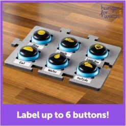 Hunger For Words Talking Pet Button Mat Dog Toy 8 Hunger For Words Talking Pet Button Mat Dog Toy -Snuggle Paws 646894 PT3. AC SS1800 V1671815290