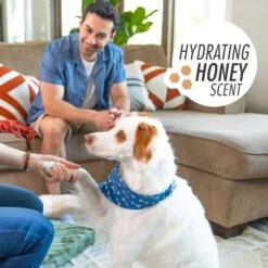 FURminator One Earth Hemp Hydrating Honey Scented Deodorizing Dog Spray, Orange, 8-oz Spray -Snuggle Paws 648246 PT5. AC SS1800 V1667598932