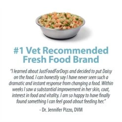 JustFoodForDogs Sensitive Skin & Stomach Variety Pack Human-Grade Fresh Whole Dog Food -Snuggle Paws 663390 PT4. AC SS1800 V1665439104