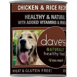 Dave's Pet Food Naturally Healthy Chicken & Rice Recipe Canned Dog Food