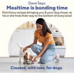 Dave's Pet Food Naturally Healthy Chicken & Rice Recipe Canned Dog Food -Snuggle Paws 66593 PT7. AC SS1800 V1516739747