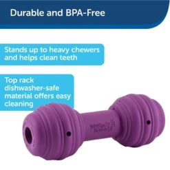 PetSafe Busy Buddy Chuckle Squeaky Treat Dispenser Dog Toy -Snuggle Paws 67197 PT4. AC SS1800 V1602286263