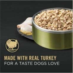 Purina Pro Plan Specialized Adult Weight Management Turkey & Rice Entree Canned Dog Food -Snuggle Paws 67452 PT2. AC SS1800 V1694718675