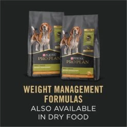 Purina Pro Plan Specialized Adult Weight Management Turkey & Rice Entree Canned Dog Food -Snuggle Paws 67452 PT6. AC SS1800 V1694718650