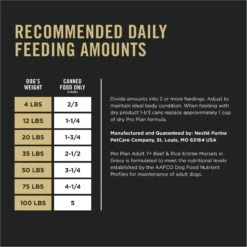 Purina Pro Plan Senior Beef & Rice Entree Canned Dog Food 17 Purina Pro Plan Senior Beef & Rice Entree Canned Dog Food -Snuggle Paws 67454 PT7. AC SS1800 V1689786460