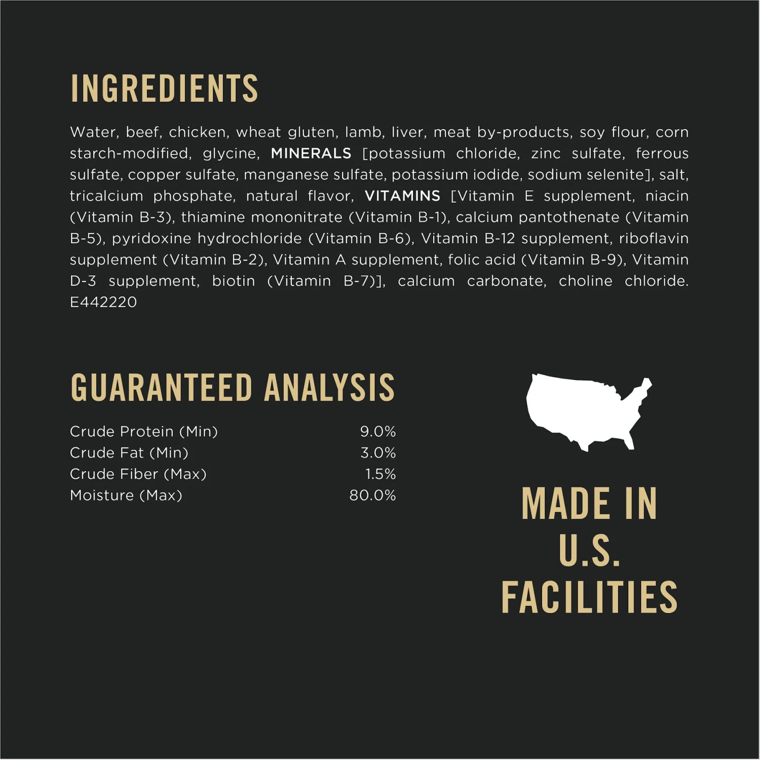 Purina Pro Plan Adult Shredded Beef & Lamb Entree In Gravy Canned Dog Food 7 Purina Pro Plan Adult Shredded Beef & Lamb Entree In Gravy Canned Dog Food - Image 5
