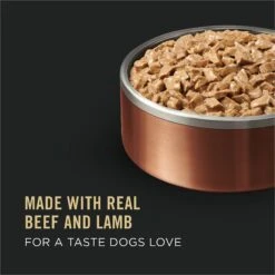 Purina Pro Plan Adult Shredded Beef & Lamb Entree In Gravy Canned Dog Food 19 Purina Pro Plan Adult Shredded Beef & Lamb Entree In Gravy Canned Dog Food -Snuggle Paws 67607 PT8. AC SS1800 V1638307313