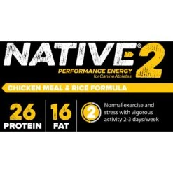 Blue Seal Native Level 2 Dry Dog Food, 40-lb Bag -Snuggle Paws 685790 PT3. AC SS1800 V1667342302