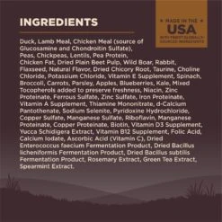 Wellness CORE Grain-Free Wild Game Duck, Lamb Meal, Boar & Rabbit Recipe Natural Dry Dog Food 15 Wellness CORE Grain-Free Wild Game Duck, Lamb Meal, Boar & Rabbit Recipe Natural Dry Dog Food -Snuggle Paws 69183 PT6. AC SS1800 V1606387310