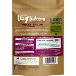 Freshpet Dognation Turkey Bacon Grain-Free Fresh Dog Treats, 3-oz Bag, Case Of 6 & Freshpet Vital Chicken Recipe Grain-Free Small Breed Fresh Dog Food -Snuggle Paws 693182 PT4. AC SS1800 V1668628285