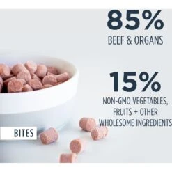 Instinct Frozen Raw Bites Grain-Free Real Beef Recipe Dog Food & Instinct Freeze-Dried Raw Meals Real Beef Recipe Grain-Free Dog Food -Snuggle Paws 693566 PT4. AC SS1800 V1669121581