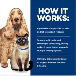 Hill's Prescription Diet A/d Urgent Care With Chicken Wet Dog & Cat Food -Snuggle Paws 69741 PT5. AC SS1800 V1687896187