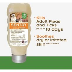 Sentry Flea & Tick Oatmeal Hawaiian Ginger Shampoo For Dogs -Snuggle Paws 71533 PT2. AC SS1800 V1465830230