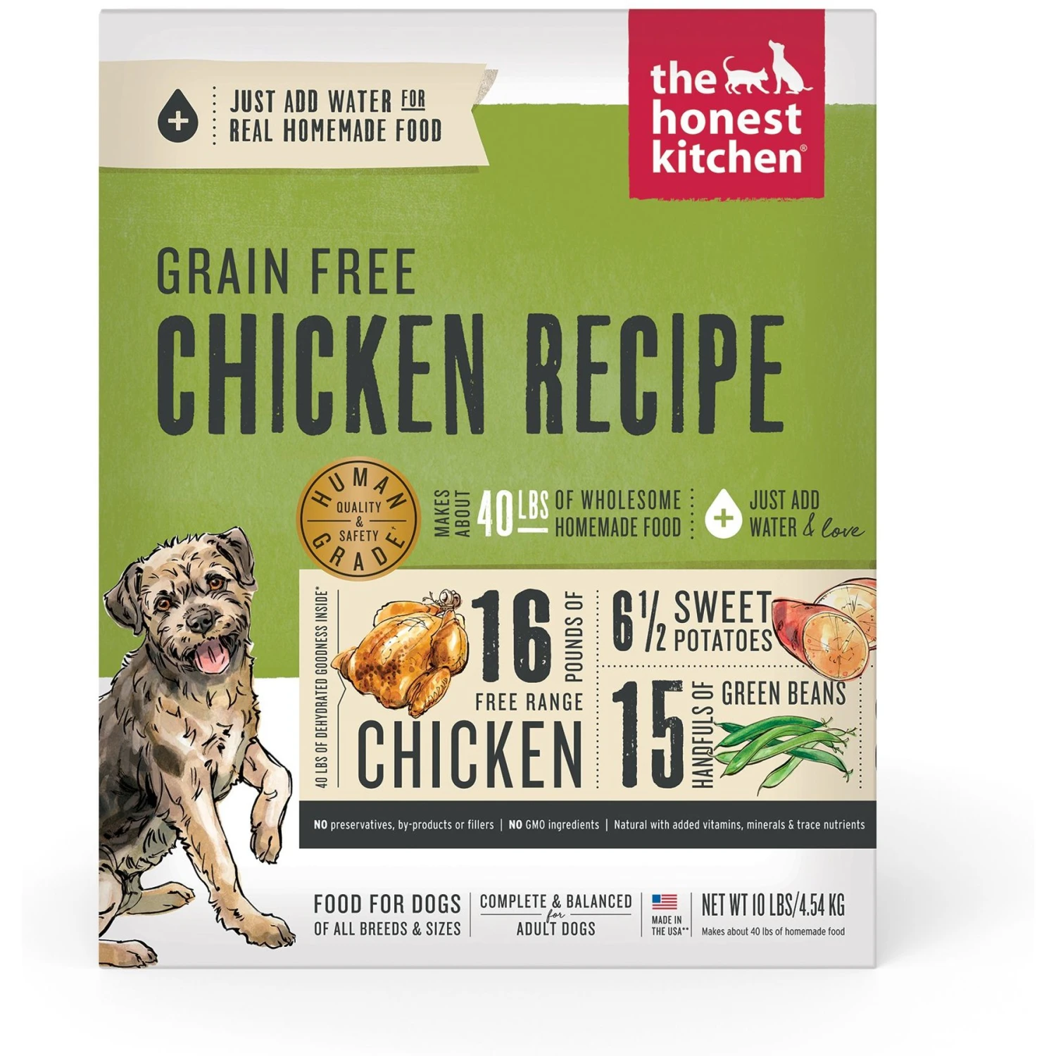 The Honest Kitchen Chicken Recipe Grain-Free Dehydrated Dog Food & The Honest Kitchen Beef Recipe Grain-Free Dehydrated Dog Food 4 The Honest Kitchen Chicken Recipe Grain-Free Dehydrated Dog Food & The Honest Kitchen Beef Recipe Grain-Free Dehydrated Dog Food - Image 2