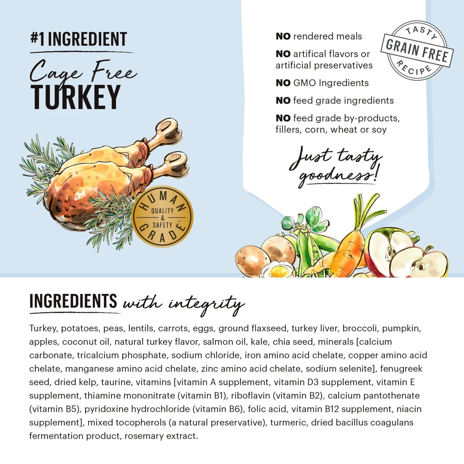 The Honest Kitchen Grain-Free Turkey Whole Food Clusters Dry Dog Food & The Honest Kitchen Food Clusters Whole Grain Chicken & Oat Recipe Dog Food 6 The Honest Kitchen Grain-Free Turkey Whole Food Clusters Dry Dog Food & The Honest Kitchen Food Clusters Whole Grain Chicken & Oat Recipe Dog Food - Image 4