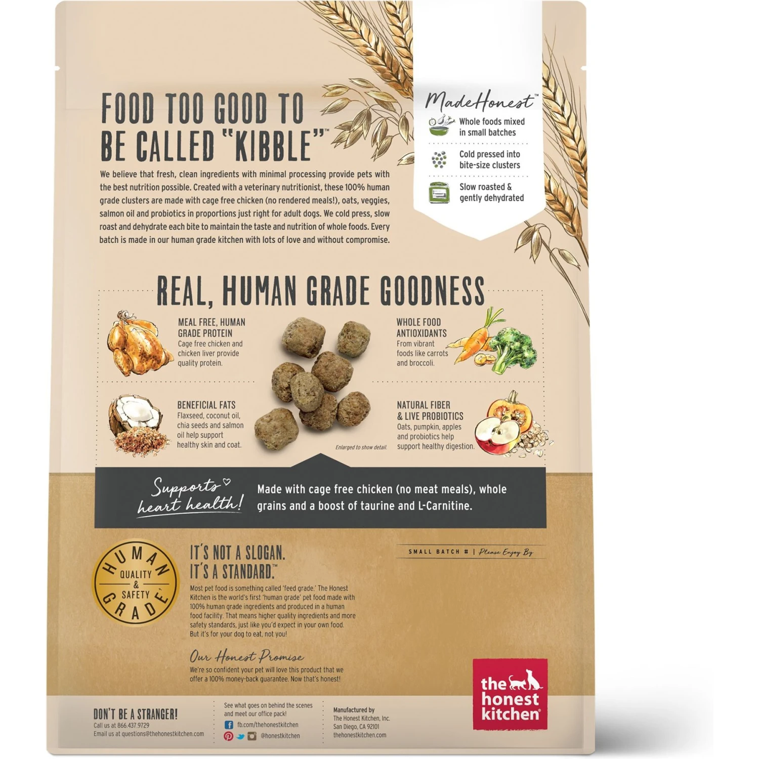 The Honest Kitchen Grain-Free Turkey Whole Food Clusters Dry Dog Food & The Honest Kitchen Food Clusters Whole Grain Chicken & Oat Recipe Dog Food 9 The Honest Kitchen Grain-Free Turkey Whole Food Clusters Dry Dog Food & The Honest Kitchen Food Clusters Whole Grain Chicken & Oat Recipe Dog Food - Image 7