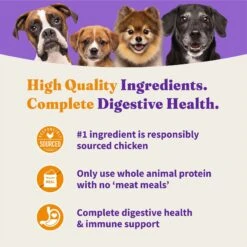 Halo Holistic Complete Digestive Health Grain-Free Chicken & Sweet Potato Dog Food Recipe Adult Dry Dog Food 12 Halo Holistic Complete Digestive Health Grain-Free Chicken & Sweet Potato Dog Food Recipe Adult Dry Dog Food -Snuggle Paws 721966 PT3. AC SS1800 V1669838156