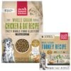 The Honest Kitchen Whole Grain Turkey Recipe Dehydrated Dog Food & The Honest Kitchen Food Clusters Whole Grain Chicken & Oat Recipe Dog Food