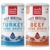 The Honest Kitchen Daily Boosters Beef Bone Broth With Turmeric For Dogs & The Honest Kitchen Daily Boosters Turkey Bone Broth With Turmeric For Dogs -Snuggle Paws 730678 MAIN. AC SS1800 V1670002678