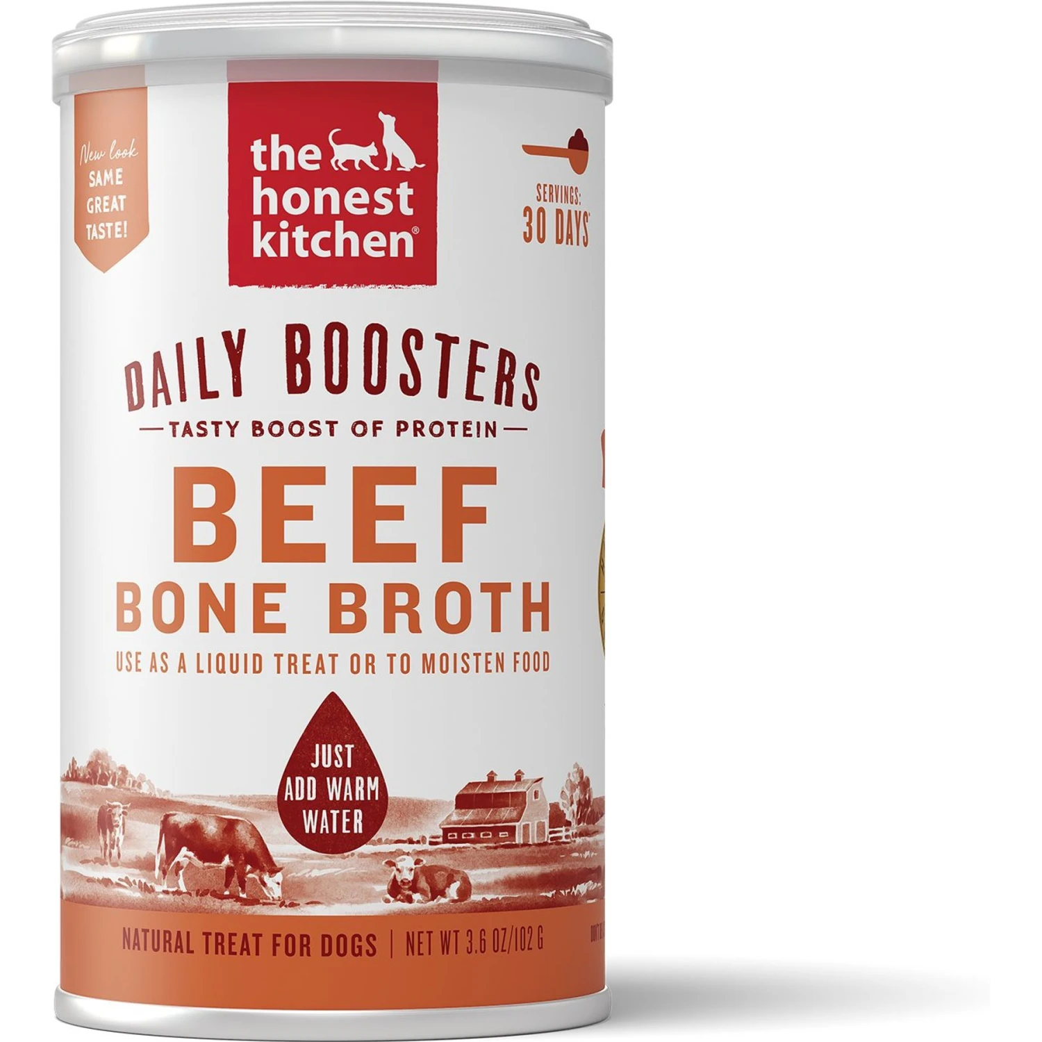 The Honest Kitchen Daily Boosters Beef Bone Broth With Turmeric For Dogs & The Honest Kitchen Daily Boosters Turkey Bone Broth With Turmeric For Dogs 4 The Honest Kitchen Daily Boosters Beef Bone Broth With Turmeric For Dogs & The Honest Kitchen Daily Boosters Turkey Bone Broth With Turmeric For Dogs - Image 2