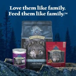 Blue Buffalo Wilderness Adult High Protein Natural Chicken & Wholesome Grains Dry Dog Food -Snuggle Paws 733462 PT8. AC SS1800 V1694547212