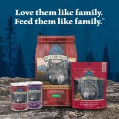 Blue Buffalo Wilderness Beef & Salmon Variety Pack Wet Dog Food 17 Blue Buffalo Wilderness Beef & Salmon Variety Pack Wet Dog Food -Snuggle Paws 735422 PT7. AC SS1800 V1671574076