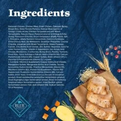 Blue Buffalo Wilderness Adult Small Bite High Protein Natural Chicken & Wholesome Grains Dry Dog Food -Snuggle Paws 735670 PT4. AC SS1800 V1694549002