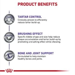 Royal Canin Veterinary Diet Adult Dental Medium & Large Breed Dry Dog Food -Snuggle Paws 73707 PT4. AC SS1800 V1694464651