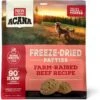 ACANA Ranch-Raised Beef Recipe Patties Grain-Free Freeze-Dried Dog Food & Topper, 14-oz Bag -Snuggle Paws 741238 MAIN. AC SS1800 V1688669153