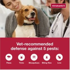 K9 Advantix II Flea & Tick Spot Treatment For Dogs, 4-10 Lbs 15 K9 Advantix II Flea & Tick Spot Treatment For Dogs, 4-10 Lbs -Snuggle Paws 74394 PT4. AC SS1800 V1680193168