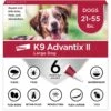 K9 Advantix II Flea & Tick Spot Treatment For Dogs, 21-55 Lbs -Snuggle Paws 74405 MAIN. AC SS1800 V1680186693