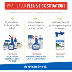 Adams® Adams Topical Flea & Tick Spray For Dogs & Cats -Snuggle Paws 74673 PT4. AC SS1800 V1658887384