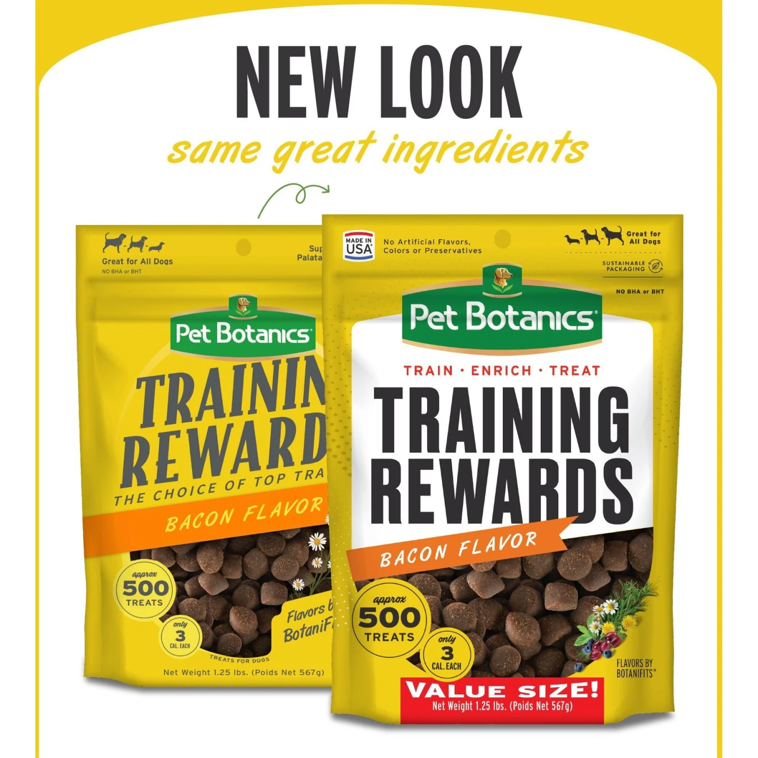 Pet Botanics Training Reward Bacon Flavor Dog Treats 4 Pet Botanics Training Reward Bacon Flavor Dog Treats - Image 2