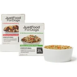 JustFoodForDogs Pantry Fresh Beef & Chicken Variety Pack, 12.5-oz Pouch, Case Of 4