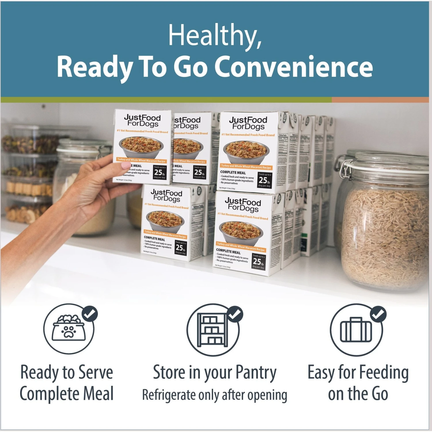 JustFoodForDogs Pantry Fresh Turkey & Whole Wheat Macaroni Fresh Dog Food 6 JustFoodForDogs Pantry Fresh Turkey & Whole Wheat Macaroni Fresh Dog Food - Image 4