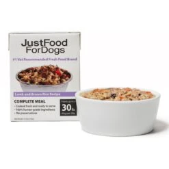 JustFoodForDogs Pantry Fresh Lamb & Brown Rice Fresh Dog Food