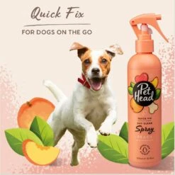 Pet Head Quick Fix Dog Deodorizer Spray, 10.1-oz Bottle -Snuggle Paws 750190 PT2. AC SS1800 V1675108512