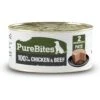 PureBites Dog Pates Chicken & Beef Food Topping, 2.5-oz Can -Snuggle Paws 750734 MAIN. AC SS1800 V1677537391