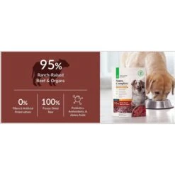 Ultimate Pet Nutrition Nutra Complete Premium Beef Freeze-Dried Raw Dog Food -Snuggle Paws 751070 PT5. AC SS1800 V1672952121