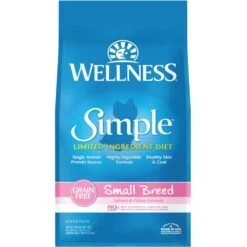 Wellness Simple Limited Ingredient Diet Grain-Free Small Breed Salmon & Potato Formula Dry Dog Food