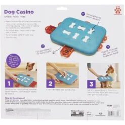 Nina Ottosson By Outward Hound Casino Puzzle Game Dog Toy -Snuggle Paws 75370 PT8. AC SS1800 V1595020554