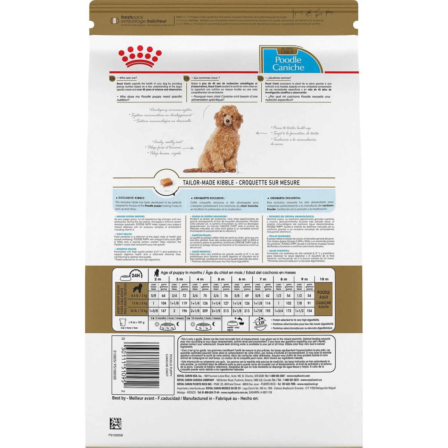 Royal Canin Breed Health Nutrition Poodle Puppy Dry Dog Food 5 Royal Canin Breed Health Nutrition Poodle Puppy Dry Dog Food - Image 3