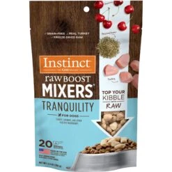 Instinct Boost Mixers Calming Support Grain-Free Freeze-Dried Raw Dog Food Topper, 5.5-oz Bag