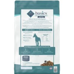 Blue Buffalo Basics Skin & Stomach Care Grain-Free Formula Lamb & Potato Recipe Large Breed Adult Dry Dog Food -Snuggle Paws 75677 PT2. AC SS1800 V1646253393
